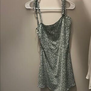 Floral Green Women's Top